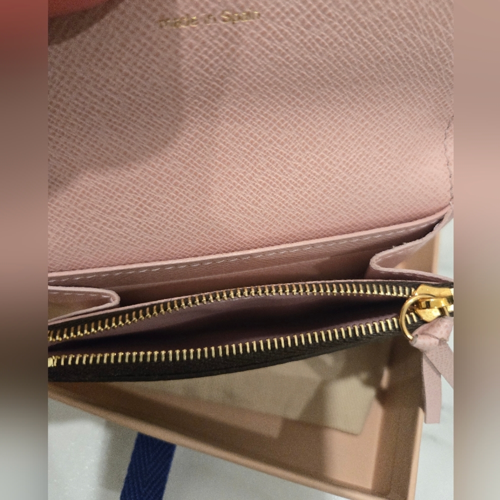 Louis Vuitton Brown Checkered Rosalie Wallet - Picture 6 of 10